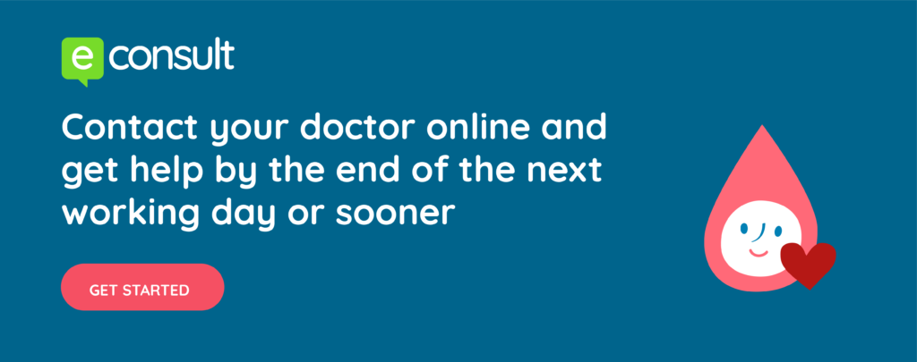Contact your doctor online and get a reply by the end of the next day or sooner